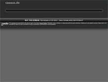 Tablet Screenshot of casaus.de